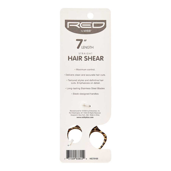 RED BY KISS Straight Hair Shear 7"