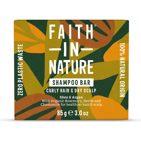 Faith In Nature Shea & Argan Shampoo Bar 85g/3 oz