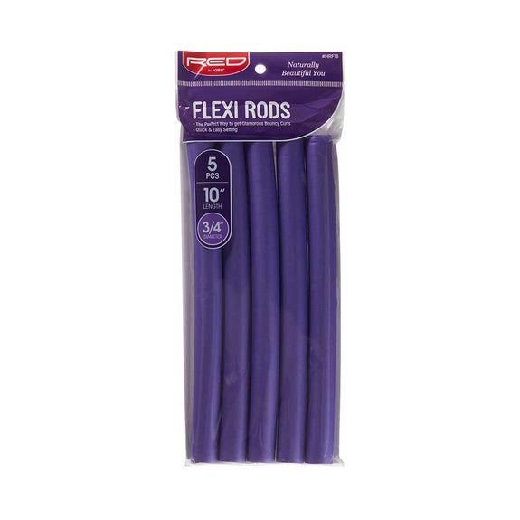 RED BY KISS Flexi Rods 10″ Length Purple