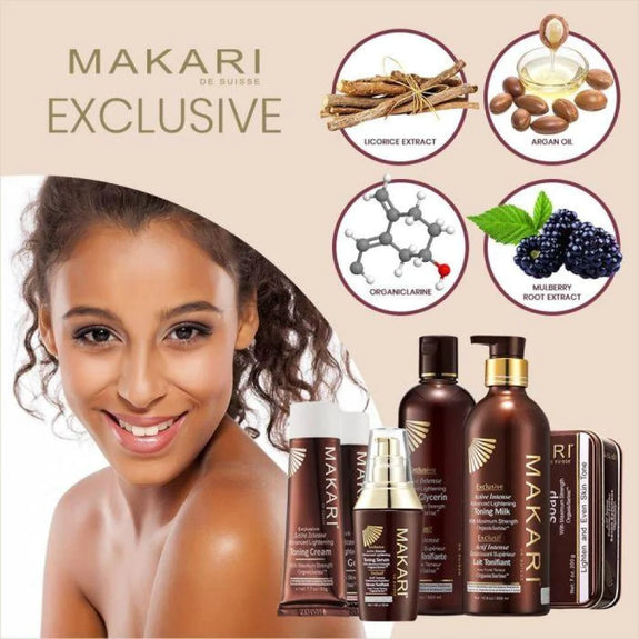 MAKARI Exclusive Tone Boosting Body Milk