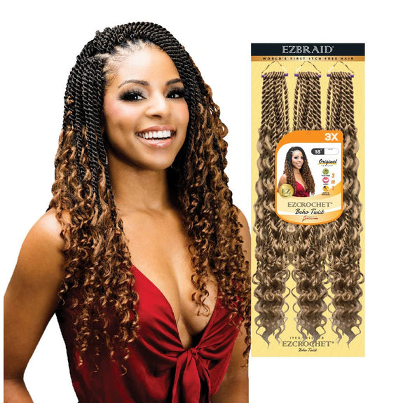 EZCROCHET Boho Twist 18"-3X