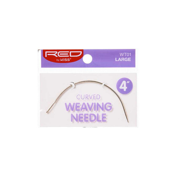 RED BY KISS CURVED WEAVING NEEDLE