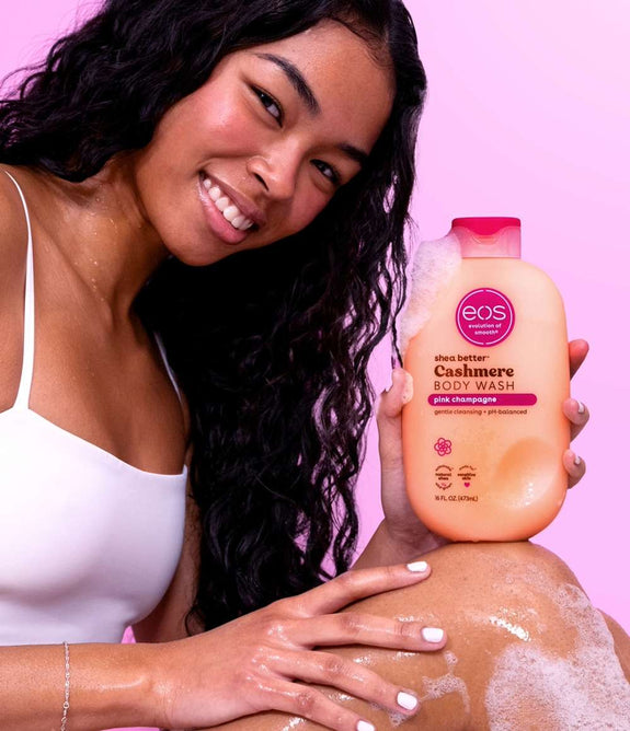 Eos Shea Better Cashmere Body Wash Pink Champagne 473ml/16 fl oz