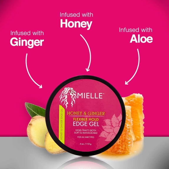 MIELLE Honey & Ginger Edge Gel-4 oz