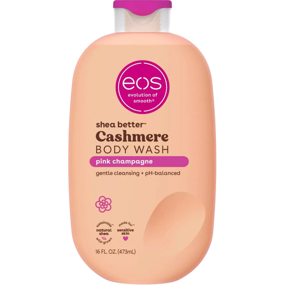 Eos Shea Better Cashmere Body Wash Pink Champagne 473ml/16 fl oz