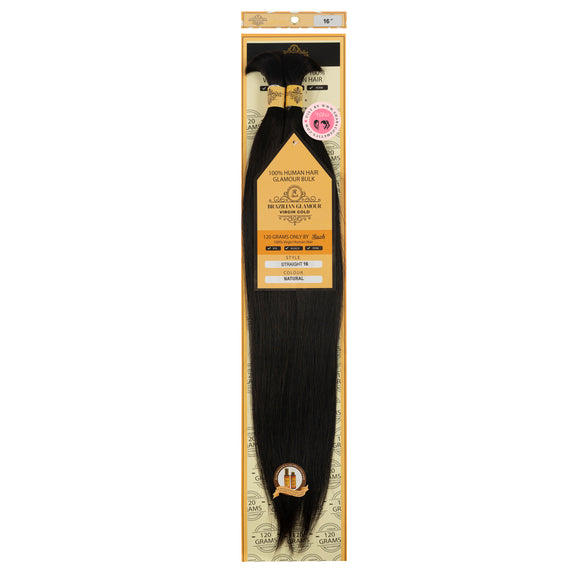RUSH BRAZILIAN GLAMOUR VIRGIN GOLD 100% HUMAN HAIR STRAIGHT BULK