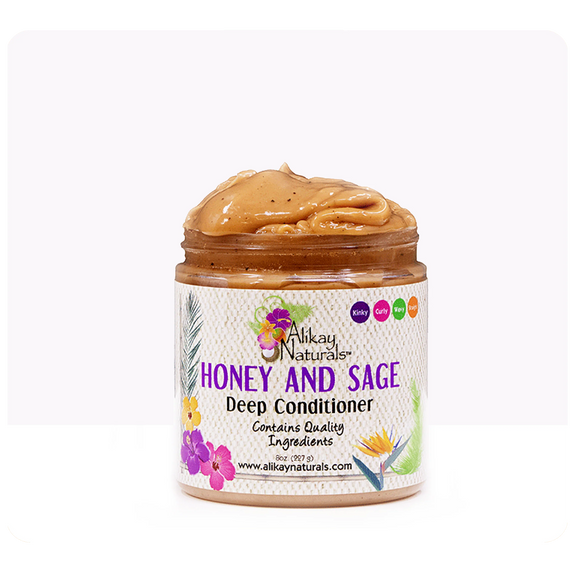 ALIKAY NATURAL HONEY AND SAGE DEEP CONDITIONER 8 OZ