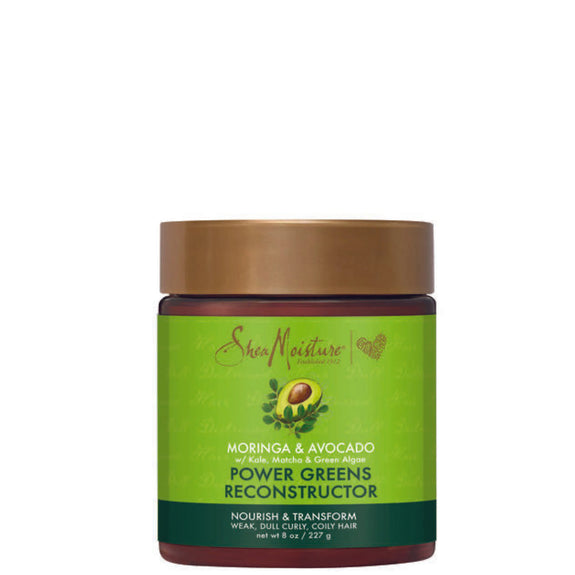 SHEA MOISTURE MORINGA AND AVOCADO POWER GREENS RECONSTRUCTOR 12OZ