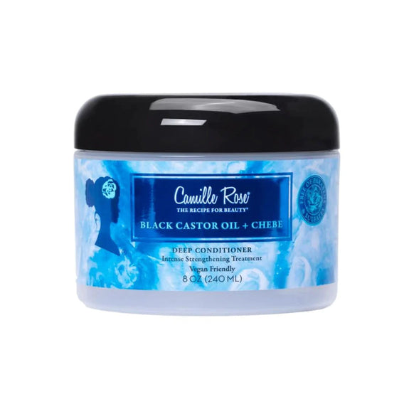 CAMILLE ROSEBLACK CASTOR OIL PLUS CHEBE DEEP CONDITIONER-8 oz