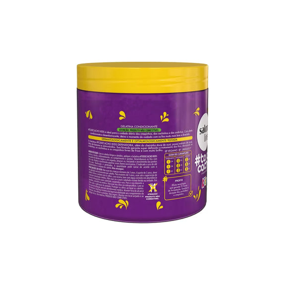 Salon Line Gelatina Açaí #todecacho Kids Condicionante 550g