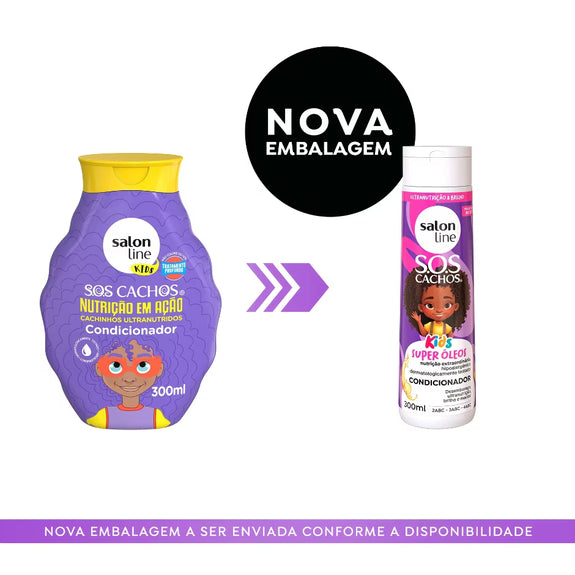 Salon Line Super Oils Sos Kids Conditioner 300ml