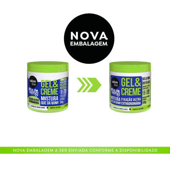 Salon Line Gel&Cream #todecacho Ultra Extraordinary Fixation 500g