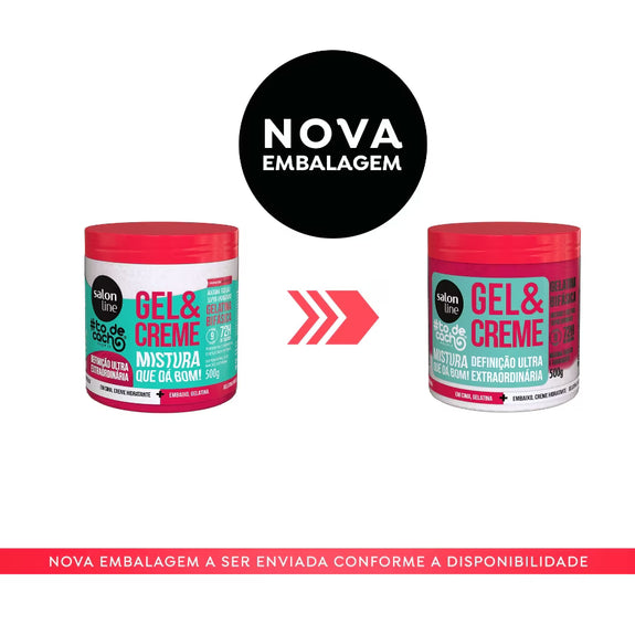 Salon Line Gel&Cream #todecacho Ultra Extraordinary Definition 500g