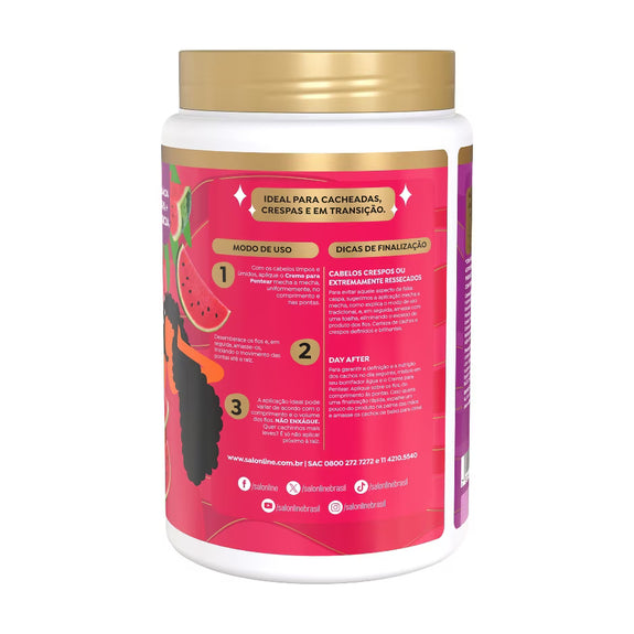 Salon Line Grape + Watermelon Combing Cream Extraordinary Treatment Oil 1kg