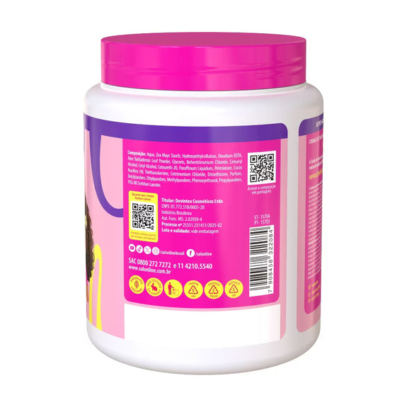 Salon Line Combing Cream 5 in 1 SOS Curls Kids Hydration 1kg