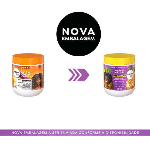 Salon Line Curl Activator SOS Curls Mango Oil Salon Line 500g