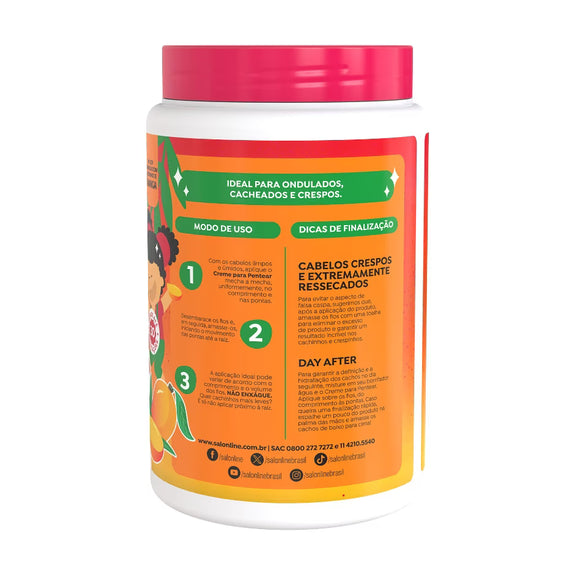 Salon line Combing Cream Sleeve Kids Activated Curls 1kg