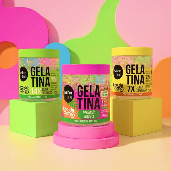 Salon Line Gelatina #todecacho Super Definition 550g