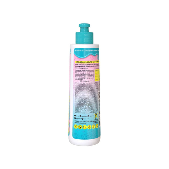 Salon Line Ativador de Cachos Chiclete SOS Cachos Kids Hidratação 300ml