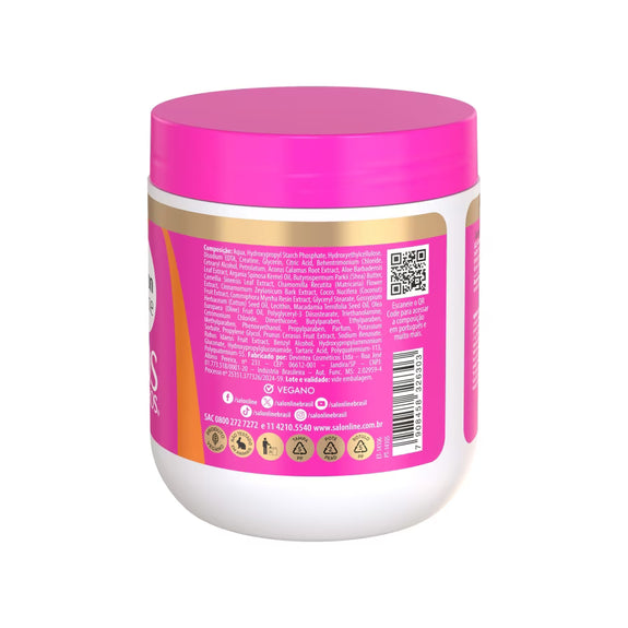 Salon Line Creme para Pentear SOS Cachos De Repente Pronta 500g