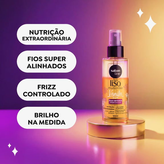 Salon Line Oil Serum My Smooth Very + Smooth 120ml