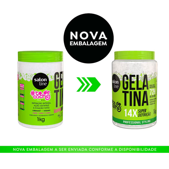 Salon Line Gelatina #todecacho Super Definition 1 kg