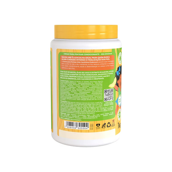Salon Line Melon Combing Cream Powerful Curls 1kg
