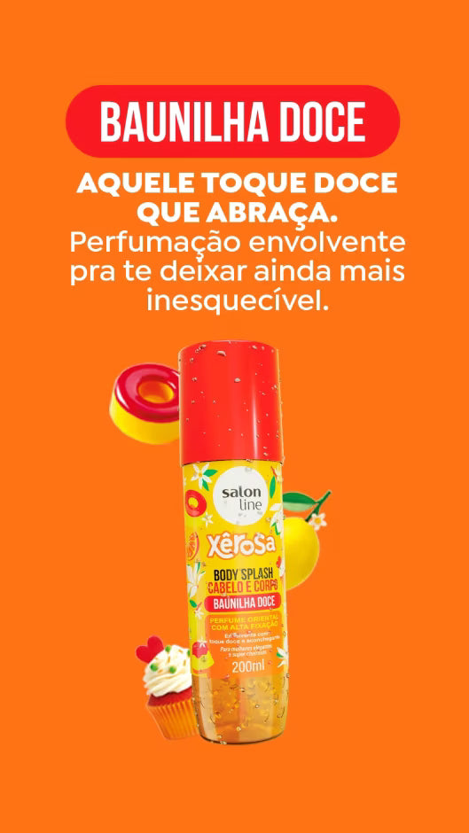 Salon Line Body Splash Xêrosa Sweet Vanilla 200ml