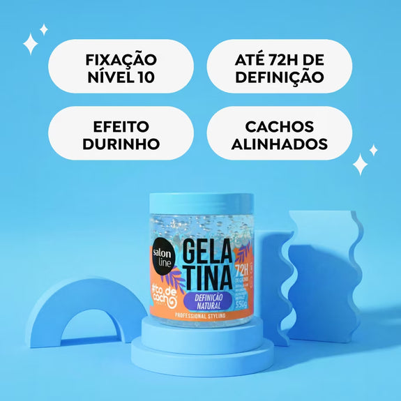 Salon Line Gelatin #todecacho Natural Definition 550g