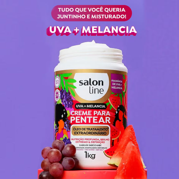 Salon Line Grape + Watermelon Combing Cream Extraordinary Treatment Oil 1kg