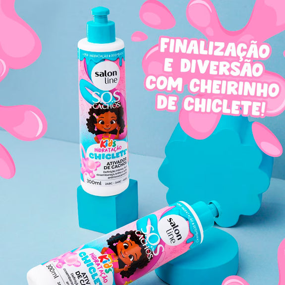 Creme para Pentear Chiclete SOS Cachos Kids Hidratação 300ml