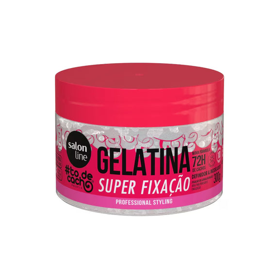 Salon Line Gelatina Super Fixation #todecacho Profix 300g