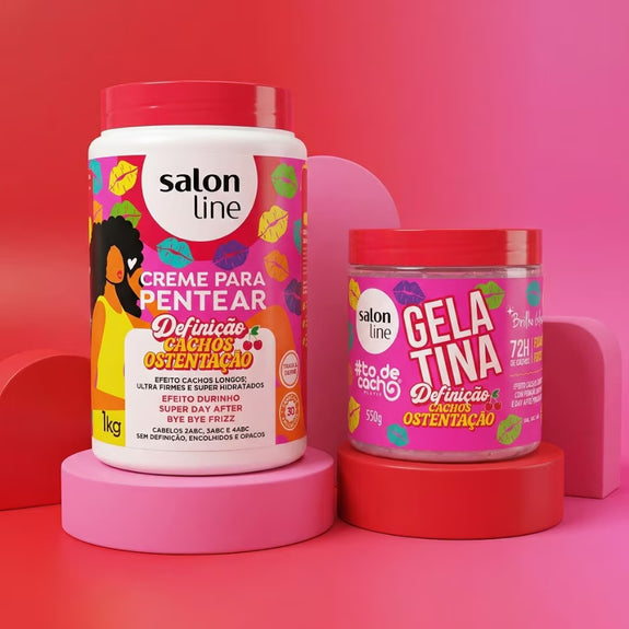 Salon Line Gelatin #todecacho Curls Ostentation 550g