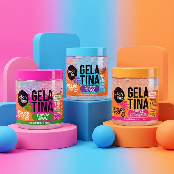 Salon Line Gelatin #todecacho Extraordinary Definition 550g