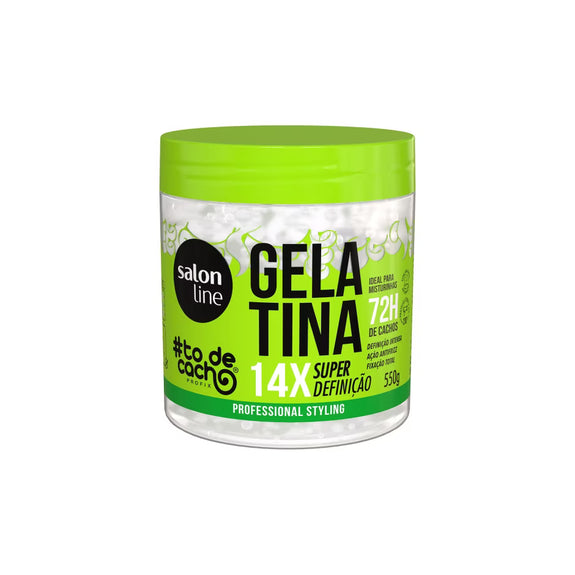 Salon Line Gelatina #todecacho Super Definition 550g