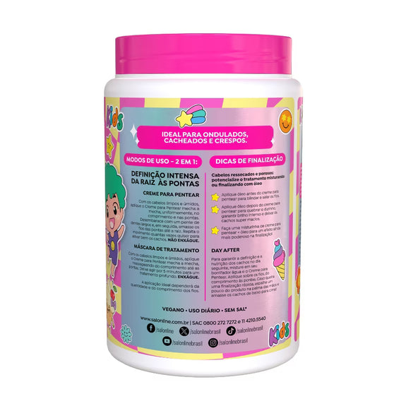 Salon Line Kids Vanilla Vibes Styling Cream! 1 kg