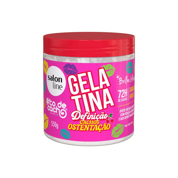 Salon Line Gelatin #todecacho Curls Ostentation 550g