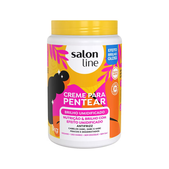 Salon Line Moistened Shine Combing Cream 1kg