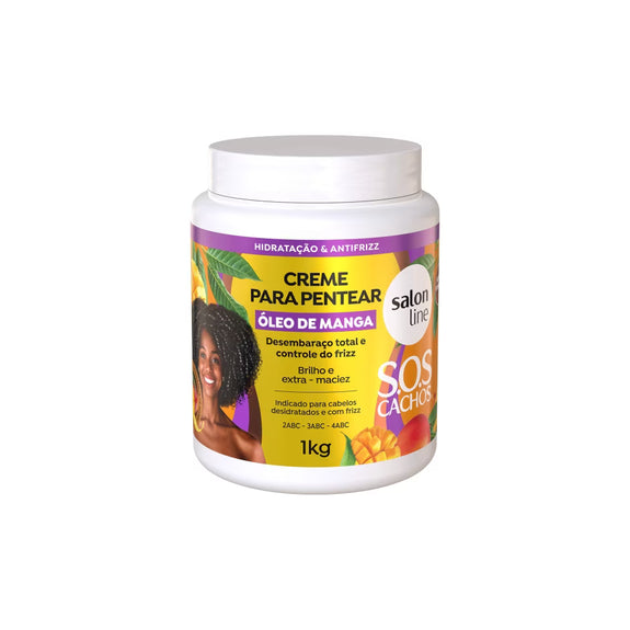 Salon Line SOS Curls Combing Cream Mango Oil 1kg
