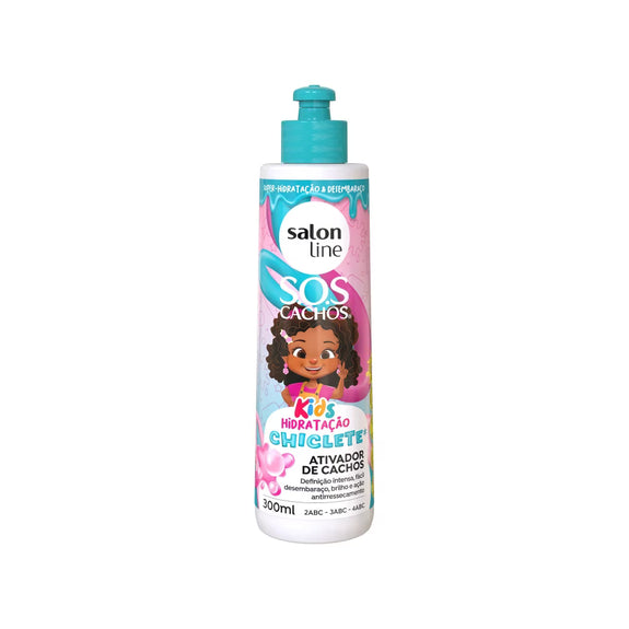 Salon Line Ativador de Cachos Chiclete SOS Cachos Kids Hidratação 300ml