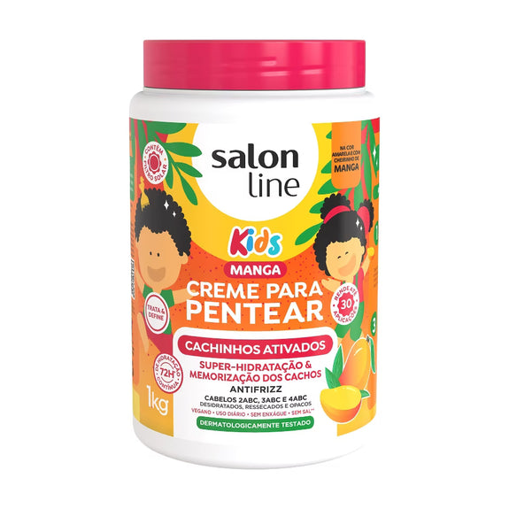 Salon line Combing Cream Sleeve Kids Activated Curls 1kg