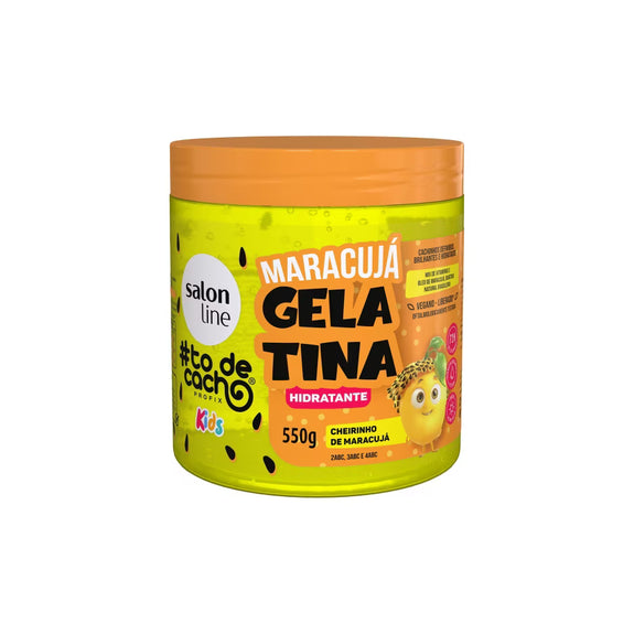 Salon Line Passion Fruit Gelatin #todecacho Kids Moisturizing 550g