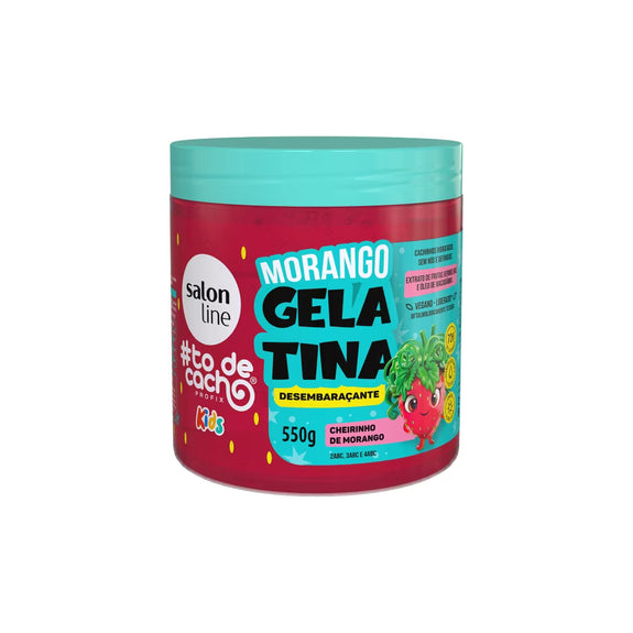 Salon Line Strawberry Gelatin #todecacho Kids Detangling 550g