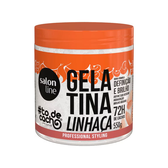 Salon Line  Flaxseed Gelatin #todecacho Definition and Shine 550g