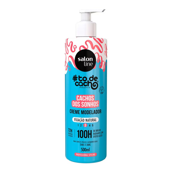 Salon Line Natural Modeling Cream #todecacho Cachos dos Sonhos 500ml