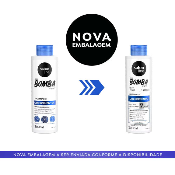 Salon Line Shampoo SOS Original Pump 300ml