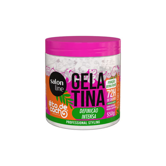 Salon Line Gelatin #todecacho Intense Definition 550g