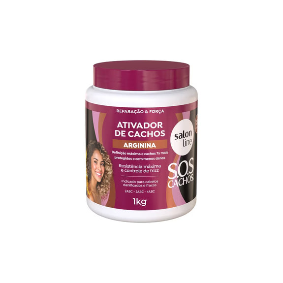 Salon Line Curls Activator SOS Curls Arginine Reconstruction 1Kg