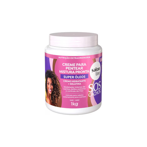 Salon Line Styling Cream Gel Cream SOS Curls Super Oils 1kg