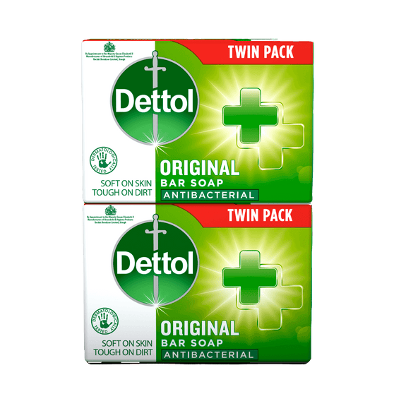 DETTOL ORIGINAL BAR SOAP 2X100G